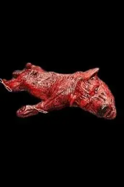 The Horror Dome "Skinned Zombie Dog" Bloody Animal Prop 3 The Horror Dome "Skinned Zombie Dog" Bloody Animal Prop