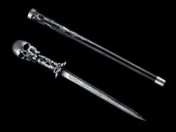 Morris "Skull Cane Sword" Horror Weapon Halloween Prop