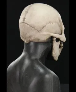 CFX "Skull Hood" Silicone Mask -Halloween Horror Decorations Shop skull hood silicone halloween mask 20360422977