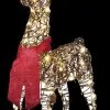 Morris "Starry Night Grapevine Deer" Light Up Christmas Decoration