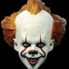 Morris "Stephen King's It - Pennywise 2019" Deluxe Mask -Halloween Horror Decorations Shop stephen king s it pennywise 2019 deluxe movie halloween mask 14144700055600