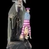 Morris "Stew Brewing Witch With Kid And Fog" Electric Animated Halloween Prop -Halloween Horror Decorations Shop stew brewing witch with kid and fog electric animated halloween prop 28663663951920