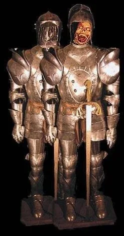 Distortions "The Haunted Knight" Professional Zombie Halloween Animatronic
