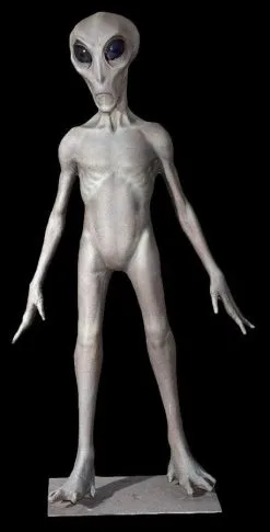 Distortions "UFO Alien" Full-Size Professional Halloween Prop By Jordu Schell