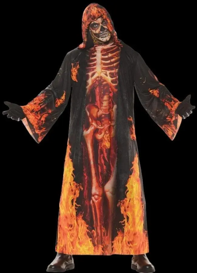 Morris "Underworld" Photo Realistic Robe (Adult) 3 Morris "Underworld" Photo Realistic Robe (Adult)