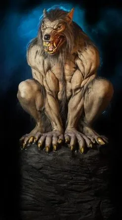 Distortions Wicked Wolf Professional Halloween Animatronic