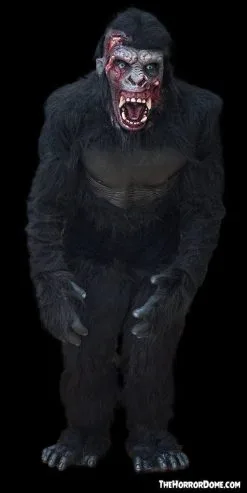 The Horror Dome "Zombie Gorilla" HD Studios Pro Costume -Halloween Horror Decorations Shop zombie gorilla hd studios pro costume 29597208444976