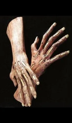 The Horror Dome "Zombie Latex Hands" Halloween Costume Gloves
