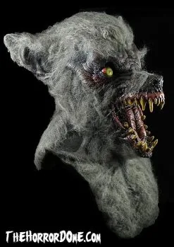 The Horror Dome "Zombie Werewolf" HD Studios Pro Mask -Halloween Horror Decorations Shop zombie werewolf hd studios pro halloween mask 28755734593584