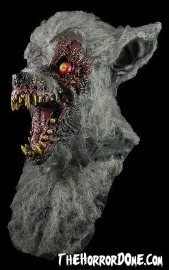 The Horror Dome "Zombie Werewolf" HD Studios Pro Mask -Halloween Horror Decorations Shop zombie werewolf hd studios pro halloween mask 28757374304304